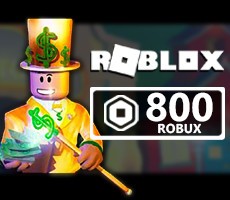 ROBLOX 10 USD ( 800 Robux Kredi )